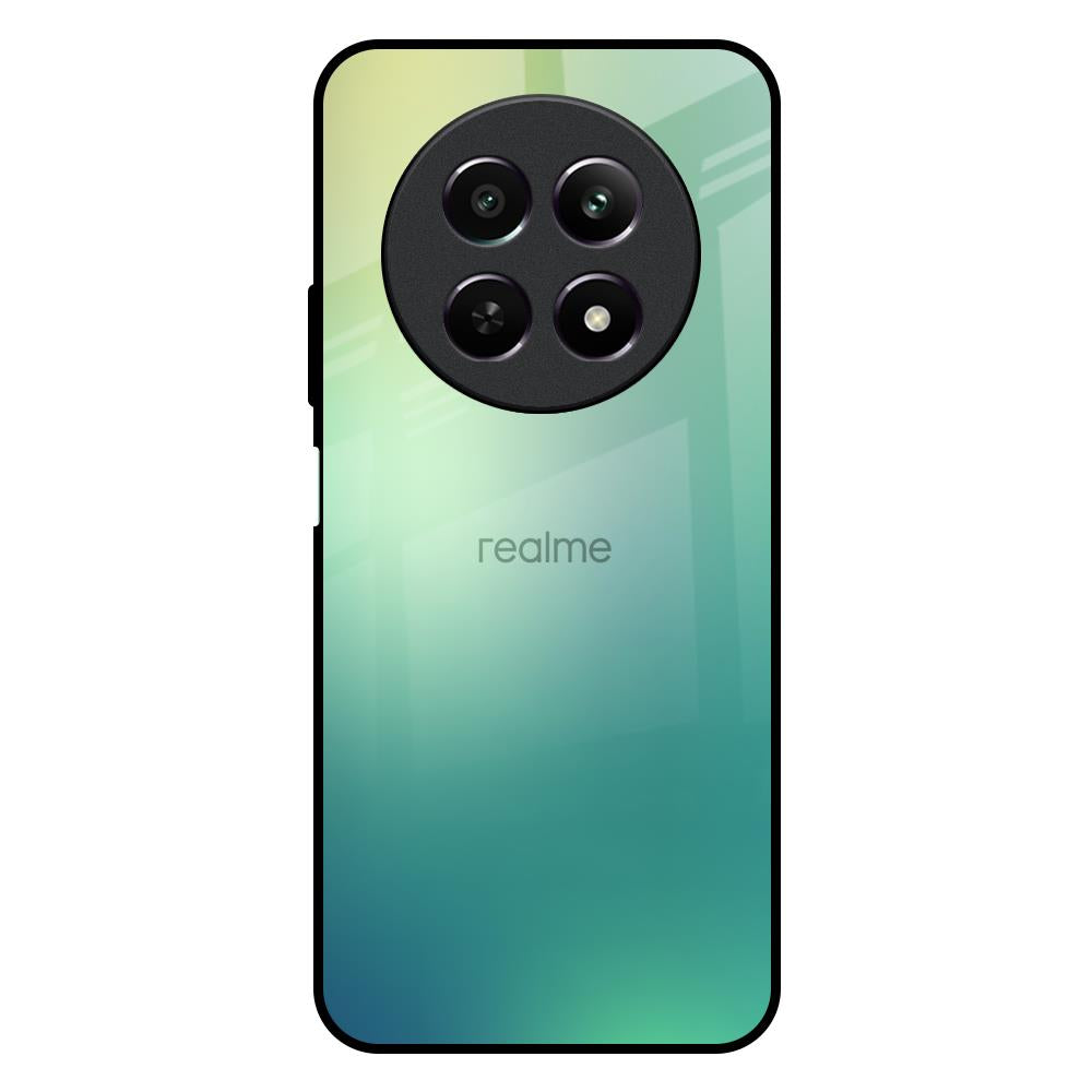 Dusty Green Realme 12X 5G Glass Back Cover Online