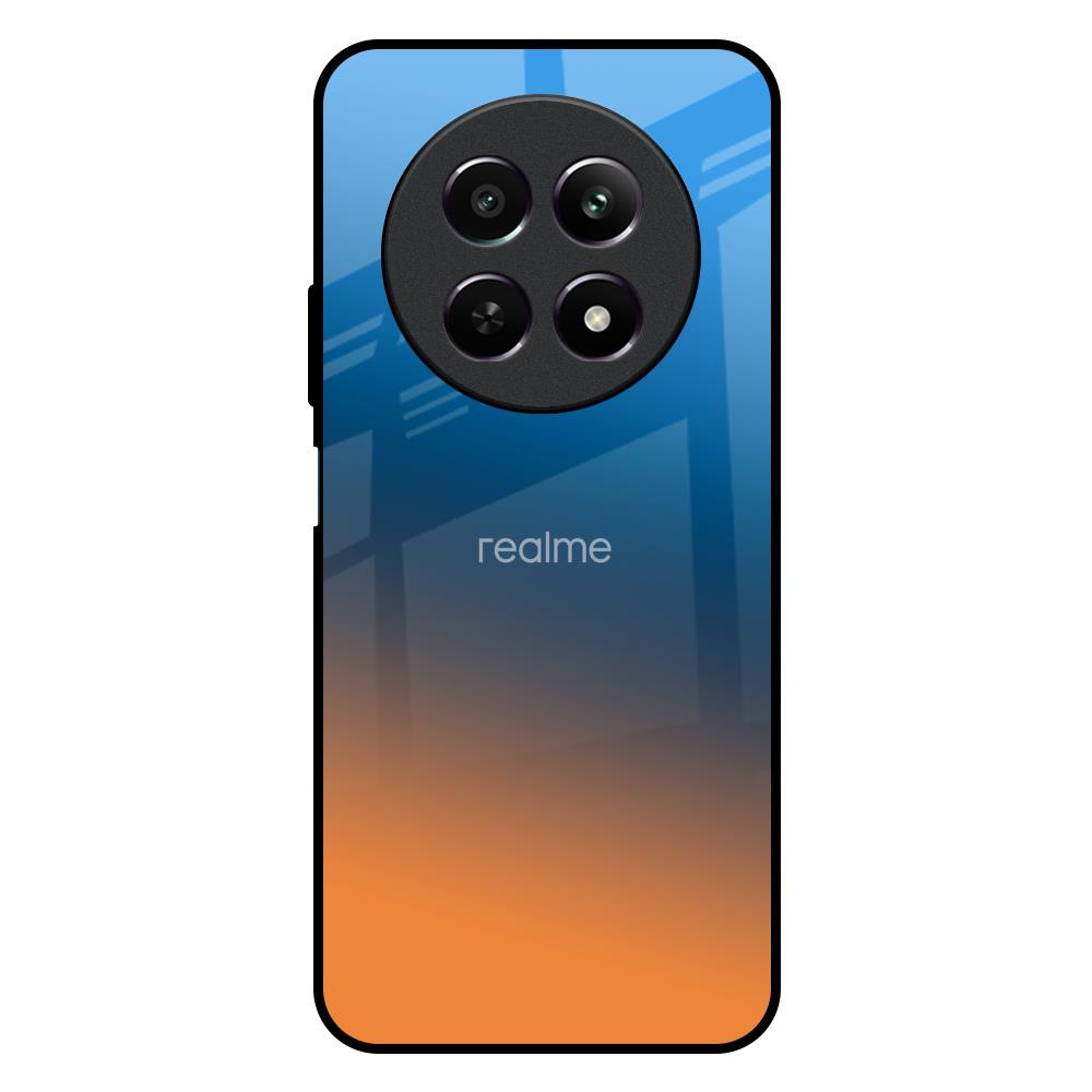 Sunset Of Ocean Realme 12X 5G Glass Back Cover Online