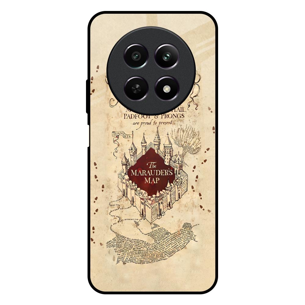 Magical Map Realme C65 5G Glass Back Cover Online