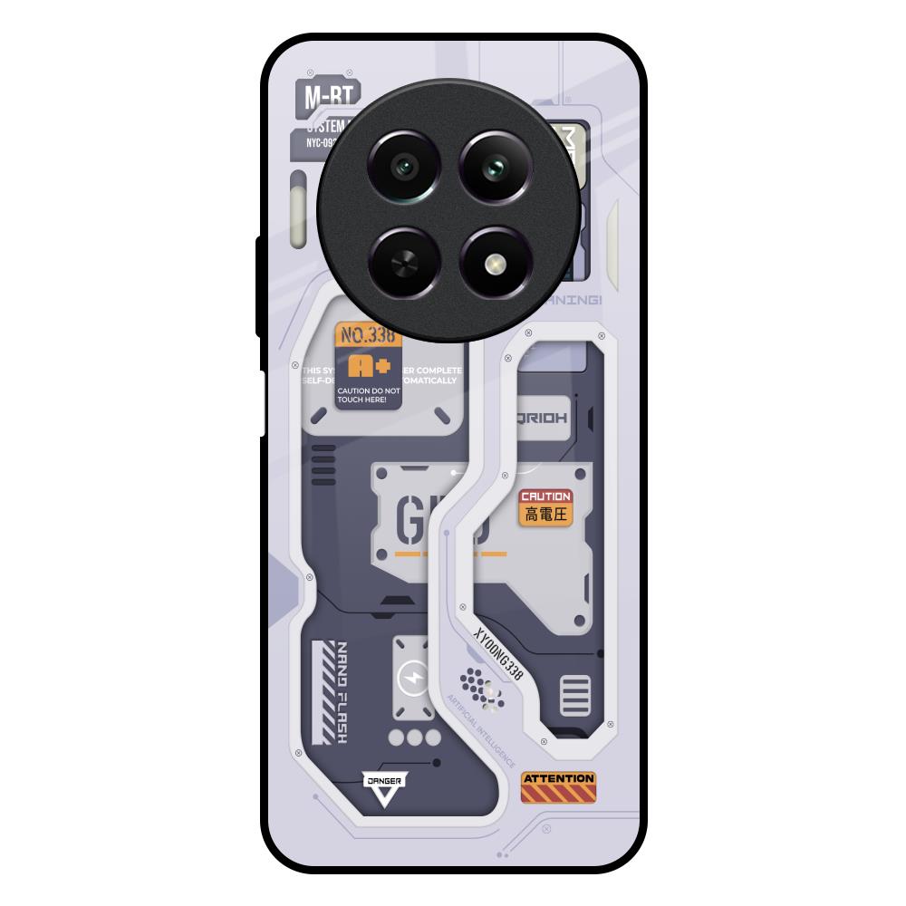 Tech Savvy Realme C65 5G Glass Back Cover Online