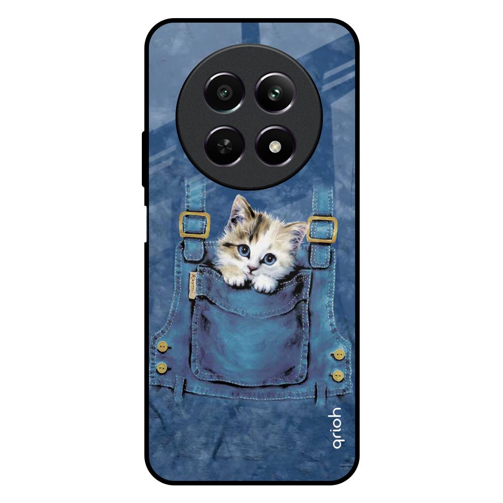Kitty In Pocket Realme C65 5G Glass Back Cover Online