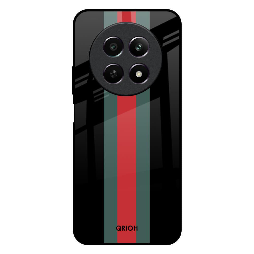 Vertical Stripes Realme C65 5G Glass Back Cover Online