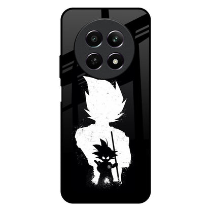 Monochrome Goku Realme C65 5G Glass Back Cover Online