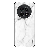 Modern White Marble Realme C65 5G Glass Back Cover Online