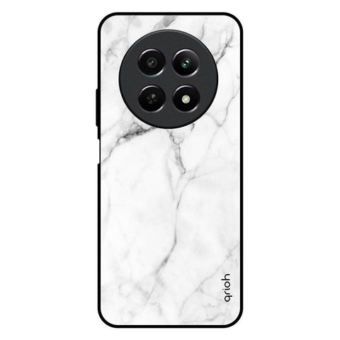 Modern White Marble Realme C65 5G Glass Back Cover Online