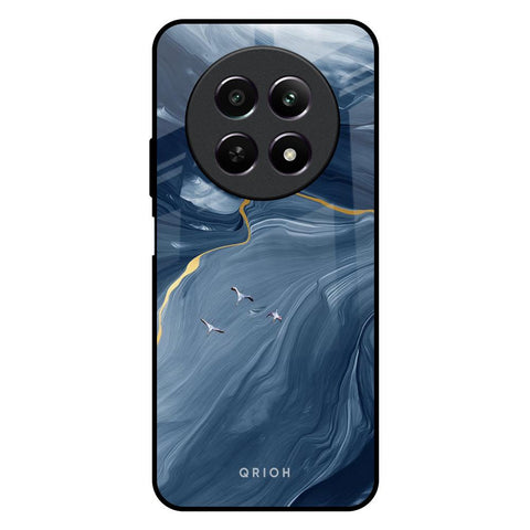 Deep Ocean Marble Realme C65 5G Glass Back Cover Online
