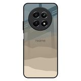 Abstract Mountain Pattern Realme C65 5G Glass Back Cover Online