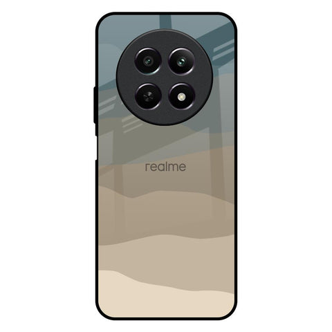 Abstract Mountain Pattern Realme C65 5G Glass Back Cover Online