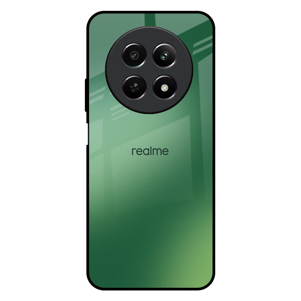 Green Grunge Texture Realme C65 5G Glass Back Cover Online