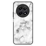 Satin White Marble Realme C65 5G Glass Back Cover Online