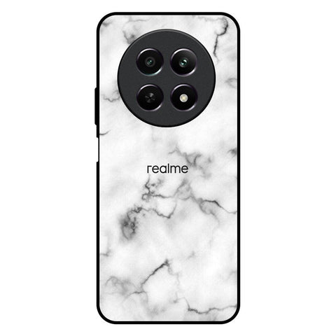 Satin White Marble Realme C65 5G Glass Back Cover Online