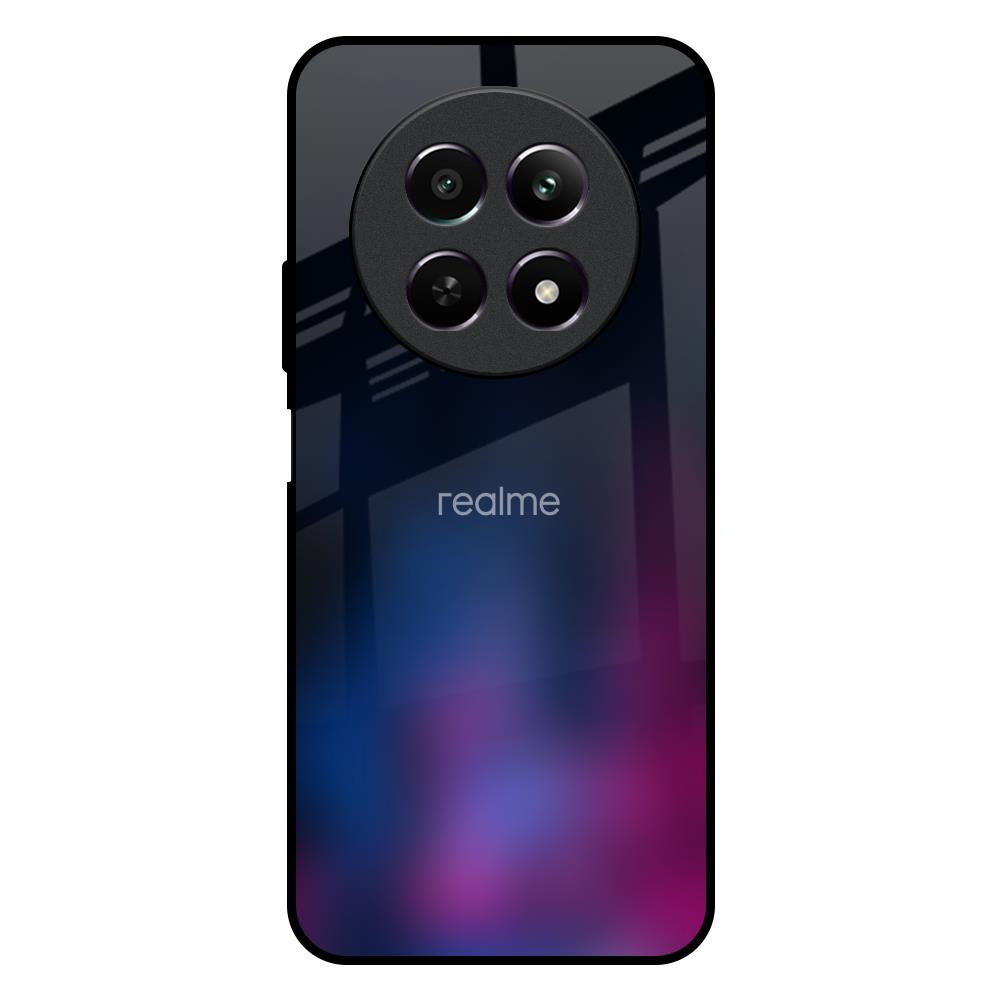 Pink Smudge Realme C65 5G Glass Back Cover Online