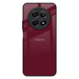Classic Burgundy Realme C65 5G Glass Back Cover Online