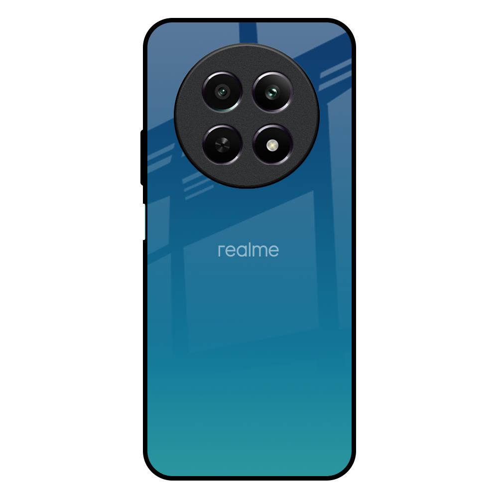Celestial Blue Realme C65 5G Glass Back Cover Online