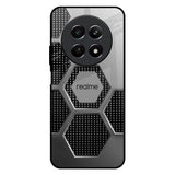 Hexagon Style Realme C65 5G Glass Back Cover Online