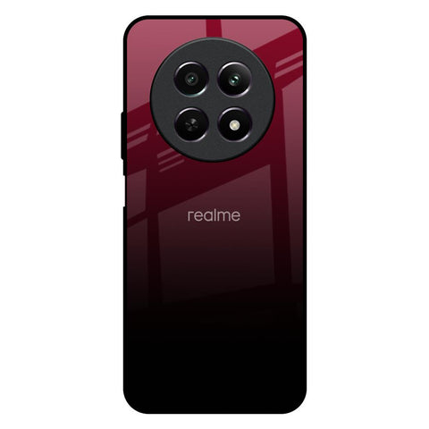 Wine Red Realme C65 5G Glass Back Cover Online