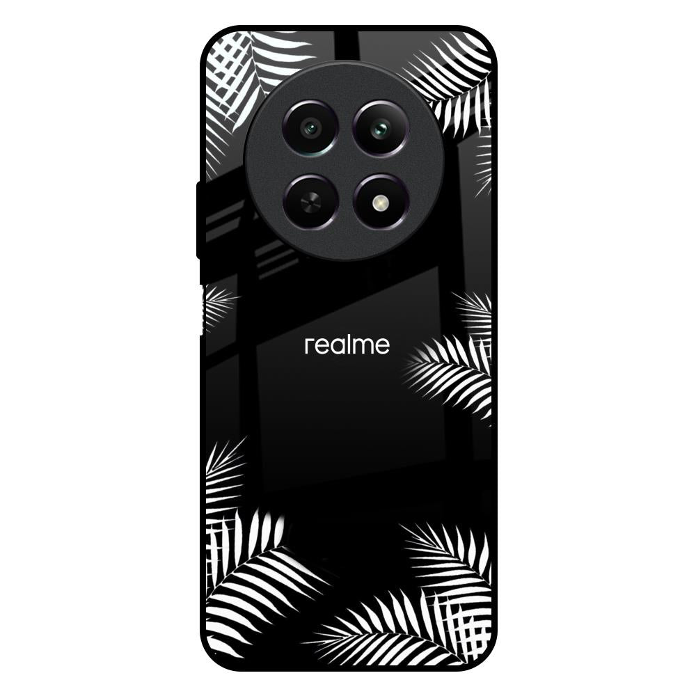 Zealand Fern Design Realme C65 5G Glass Back Cover Online