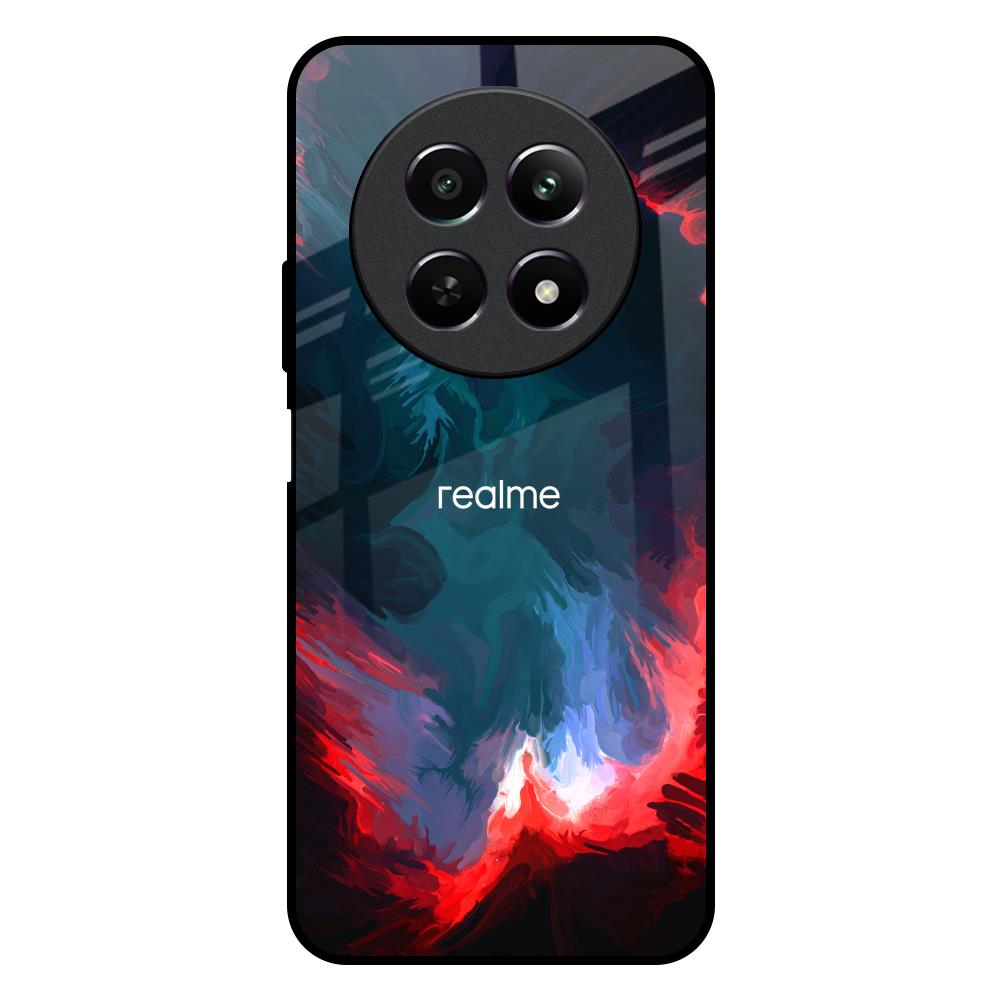 Brush Art Realme C65 5G Glass Back Cover Online