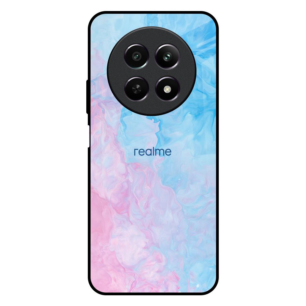 Mixed Watercolor Realme C65 5G Glass Back Cover Online