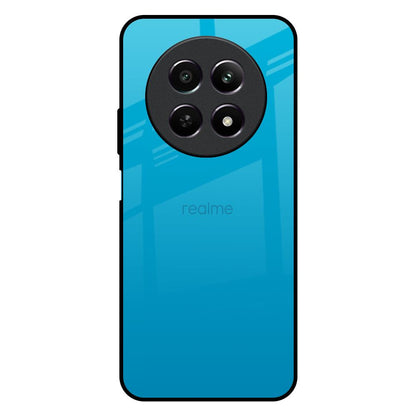 Blue Aqua Realme C65 5G Glass Back Cover Online