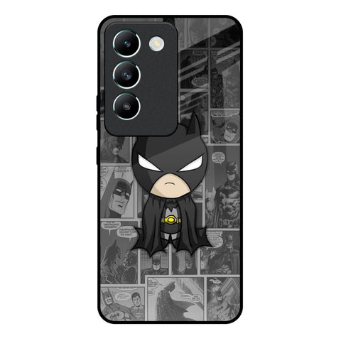 Cartoon Art Vivo Y200e 5G Glass Back Cover Online