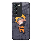 Orange Chubby Vivo Y200e 5G Glass Back Cover Online
