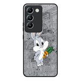 Cute Baby Bunny Vivo Y200e 5G Glass Back Cover Online