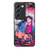 Radha Krishna Art Vivo Y200e 5G Glass Back Cover Online