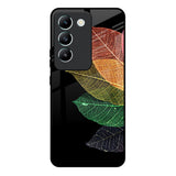 Colorful Leaves Vivo Y200e 5G Glass Back Cover Online