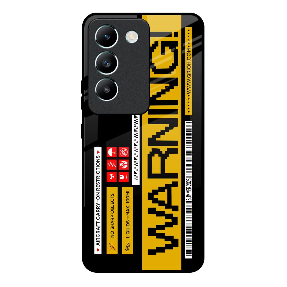 Aircraft Warning Vivo Y200e 5G Glass Back Cover Online