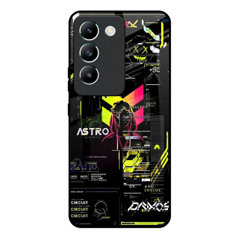 Astro Glitch Vivo Y200e 5G Glass Back Cover Online