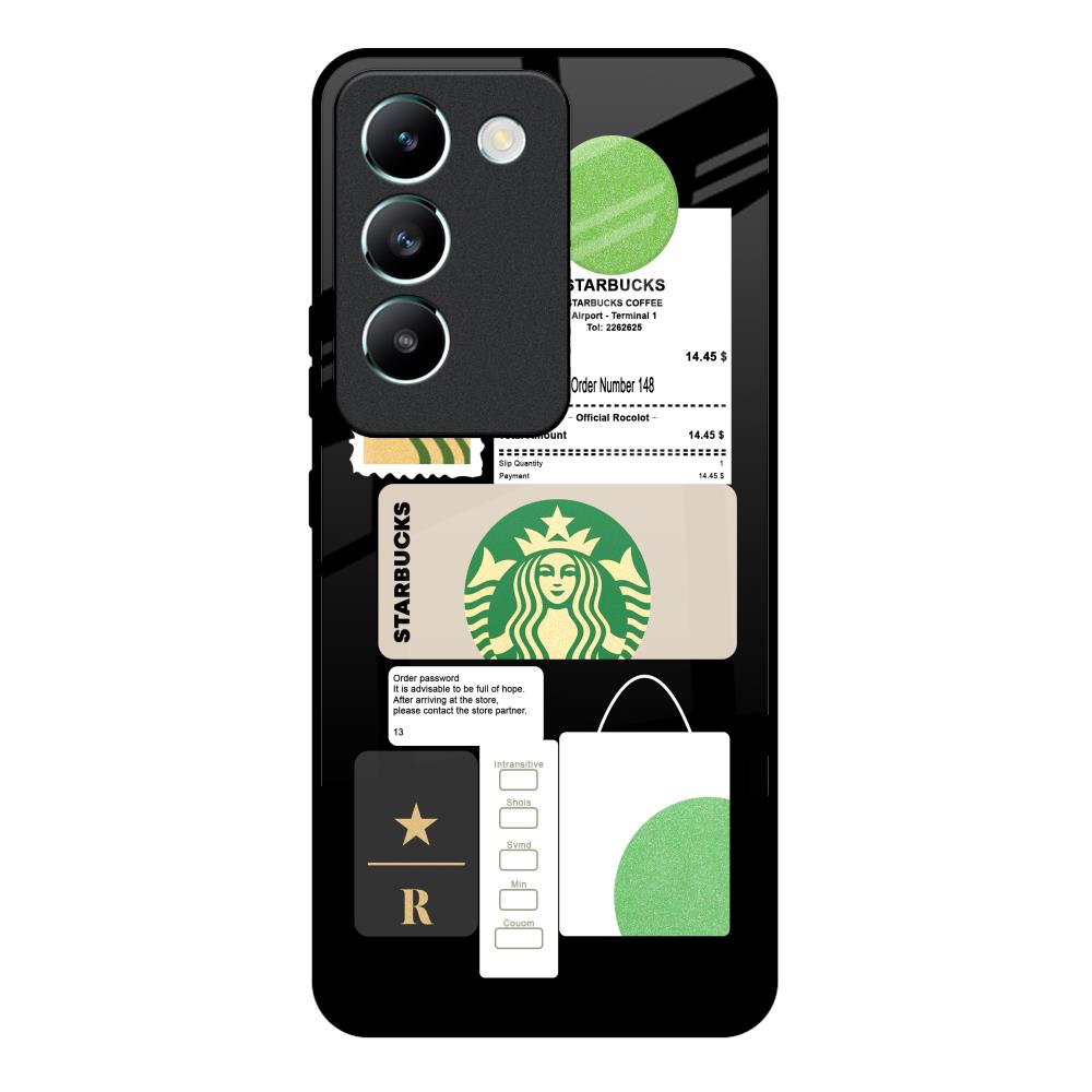 Coffee Latte Vivo Y200e 5G Glass Back Cover Online