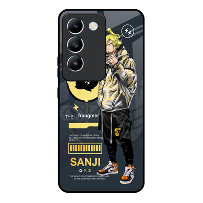 Cool Sanji Vivo Y200e 5G Glass Back Cover Online