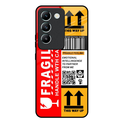 Handle With Care Vivo Y200e 5G Glass Back Cover Online