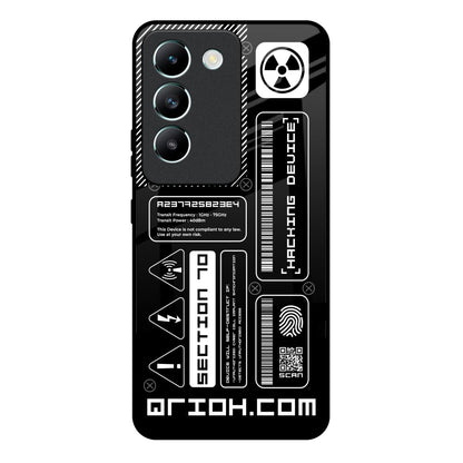 Futuristic Art Vivo Y200e 5G Glass Back Cover Online