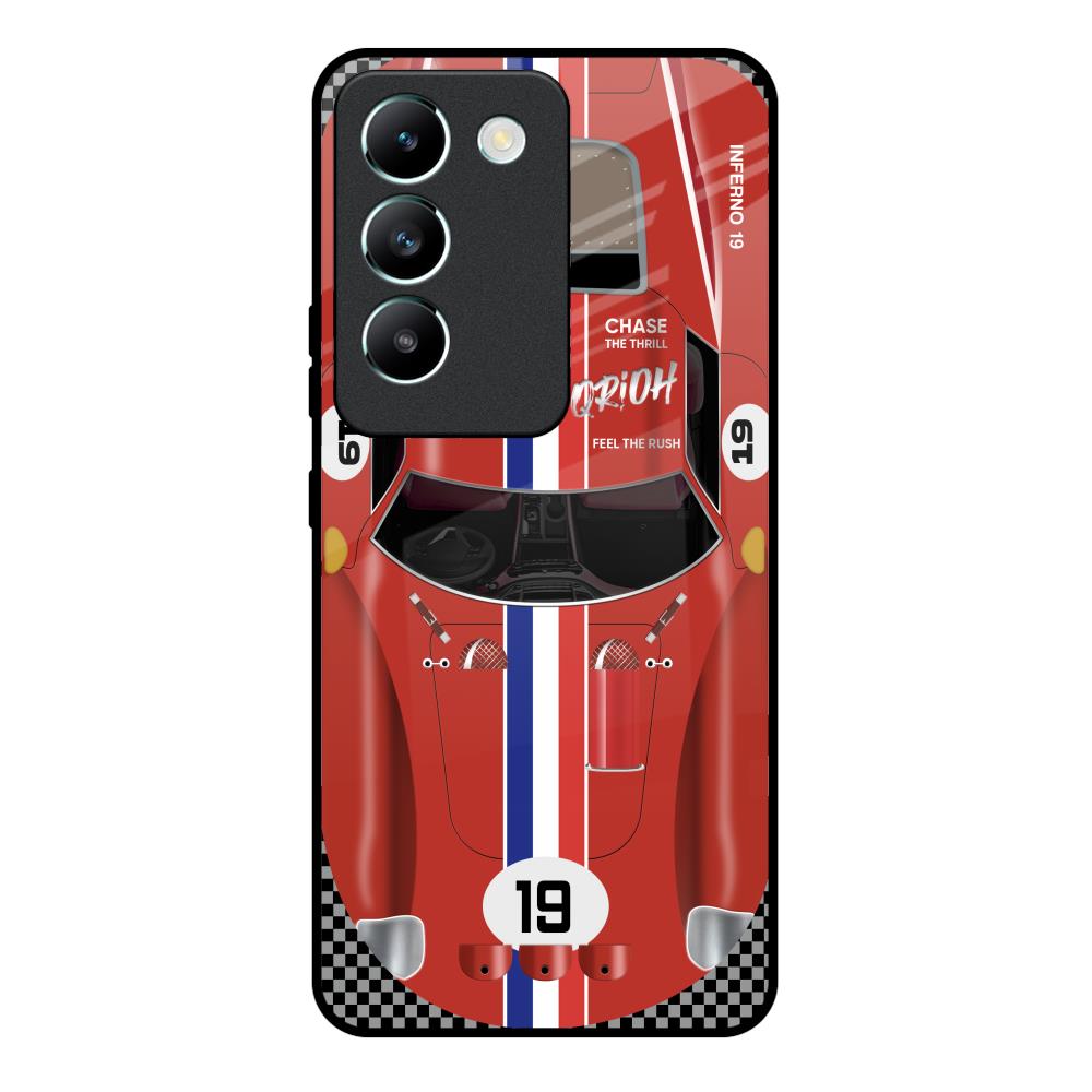 Racing Vintage Vivo Y200e 5G Glass Back Cover Online