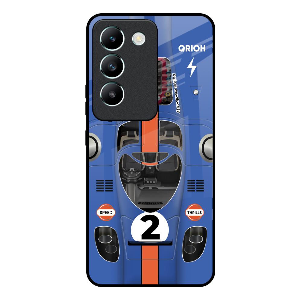 Car Adiction Vivo Y200e 5G Glass Back Cover Online