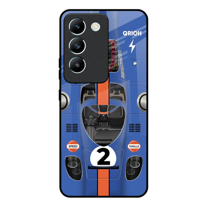 Car Adiction Vivo Y200e 5G Glass Back Cover Online