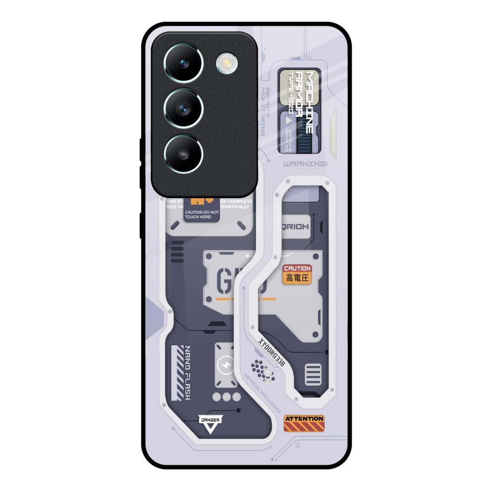 Tech Savvy Vivo Y200e 5G Glass Back Cover Online