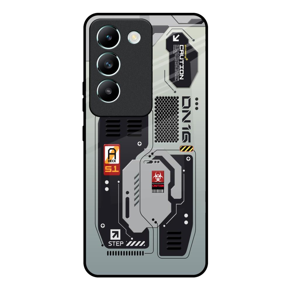 Techno Vibes Vivo Y200e 5G Glass Back Cover Online