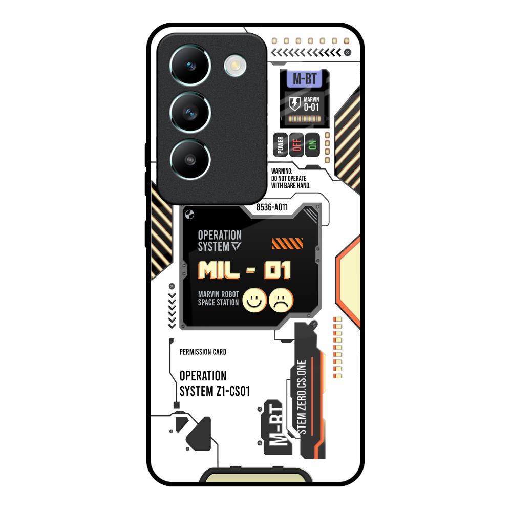 Tech Display Vivo Y200e 5G Glass Back Cover Online