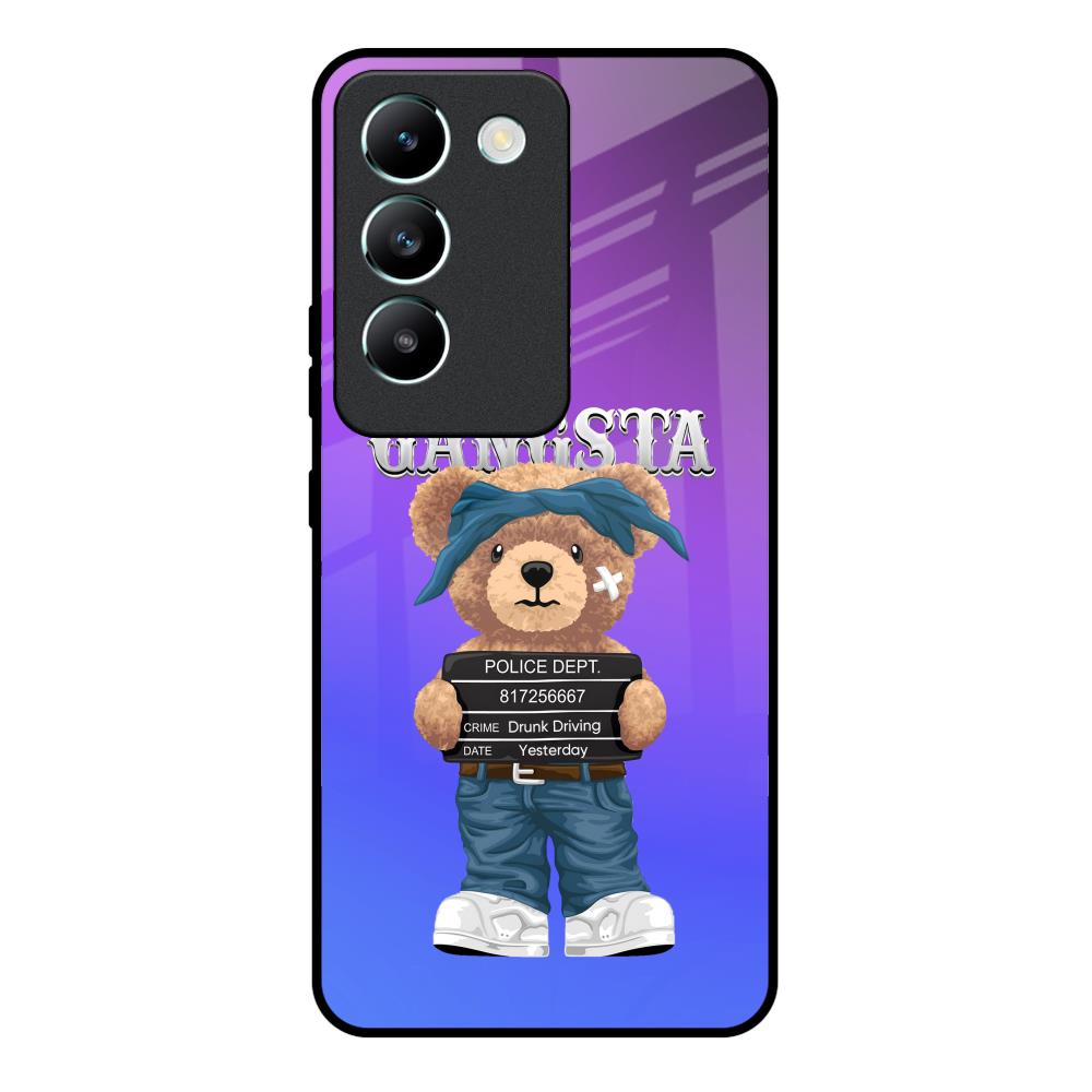 Gangsta Bear Vivo Y200e 5G Glass Back Cover Online