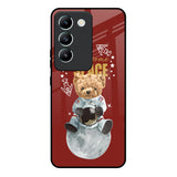 Astronaut Bear Vivo Y200e 5G Glass Back Cover Online