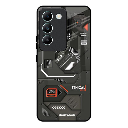 Tech Aesthetics Vivo Y200e 5G Glass Back Cover Online