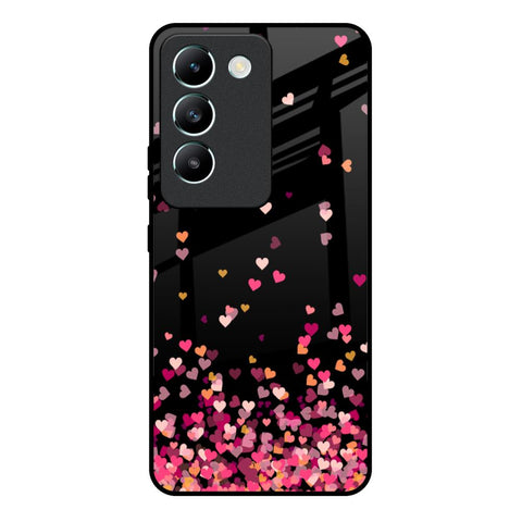 Heart Rain Fall Vivo Y200e 5G Glass Back Cover Online