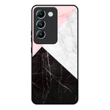Marble Collage Art Vivo Y200e 5G Glass Back Cover Online