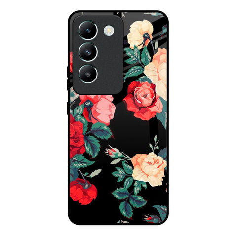 Floral Bunch Vivo Y200e 5G Glass Back Cover Online