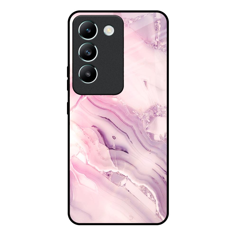 Diamond Pink Gradient Vivo Y200e 5G Glass Back Cover Online
