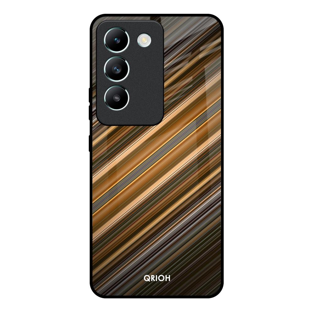 Diagonal Slash Pattern Vivo Y200e 5G Glass Back Cover Online