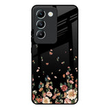 Floating Floral Print Vivo Y200e 5G Glass Back Cover Online